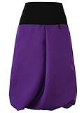  dunkle design Ballonrock Midi Lila L 42/44