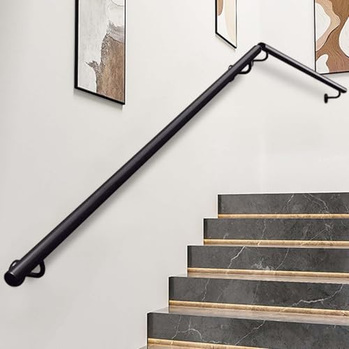 Barre d'appui murale extérieure et intérieure pour grand escalier - 2