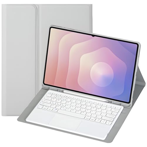 Keyboard Case for Samsung Galaxy Tab S12 Ultra (14.6") SM-X940 / SM-X946, Magnetically Detachable Bluetooth Keyboard with Trackp
