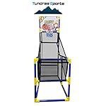 Kids-Basketball-Hoop-Arcade-Game-with-4-Balls-Includes-Air-Pump-Indoor-Outdoor-Toy-Basketball-Shooting-System-for-Toddlers-and-Children-Fun-for-All-Ages-Kids-Toys-Sports-Game-for-Boys-and-Girls