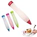 4 Pezzi Penna Decorazione in Silicone, Cioccolato Siringa, Torta Silicone Penna, Scrivere Decorazioni, Torte Penna, per Scrivere Pasticceria Penne, Glassare Marmellata di Cioccolato Penna