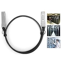 SFP-Kabel, mehr Haltbarkeit Direct Attach Cable 100G Single Channel für HP für Huawei für Cisco für Dell(1M)
