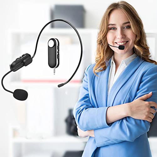 calau UHF Headset Microfone Sem Fio Profissional Conjunto de Mic Sem Fio Receptor de 6,35mm para Alt
