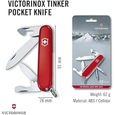 Victorinox Tinker Swiss Army Knife Multipurpose Pocketknife