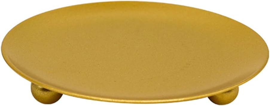 Candlestick Romantic Durable Candelabra for Wedding Party Dining Home Decor (Color : D, Size : 7 * 1.5cm+9.5 * 1.5cm) (D 7 * 1.5cm+9.5 * 1.5cm)