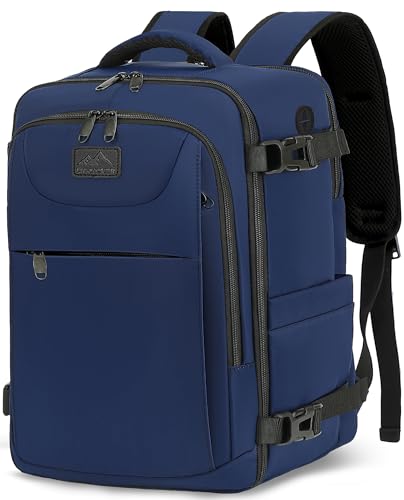 Lynxcher Mochila-Viaje-Cabina-Avion-45x36x20-Para Easyjet-Mochila De Viaje Equipaje De Mano Mochila 30l De Mano Bolso Viaje Hombre Mujer Para Portatil De 15.6 Pulgadas Azul Oscuro Lynxcher Mochila-Viaje-Cabina-Avion-45x36x20-Para Easyjet-Mochila De Viaje Equipaje De Mano Mochila 30l De Mano Bolso Viaje Hombre Mujer Para Portatil De 15.6 Pulgadas Azul Oscuro