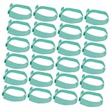 VILLFUL 100 Stück Einweg Pvc Schreibbares Medizinisches Id Armband Weich Reißfest Leuchtend Für Erwachsene Kinder Krankenhäuser