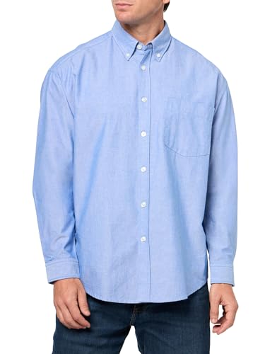 HUGO Men's Ebill Cotton Oxford Button Down Shirt