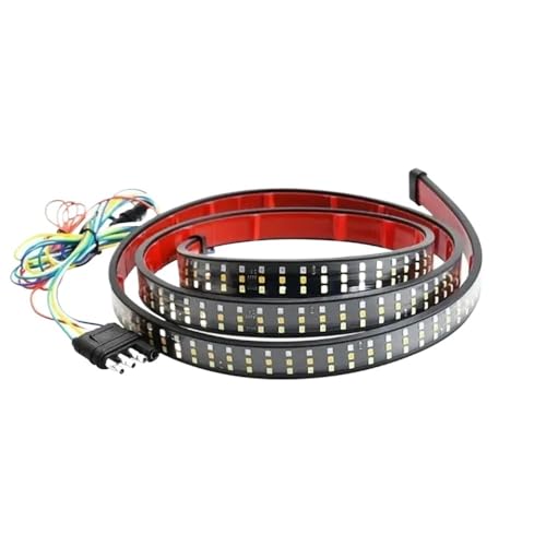 Feu arrière LED pour camion et voiture bande double flash 12V 60 pouces