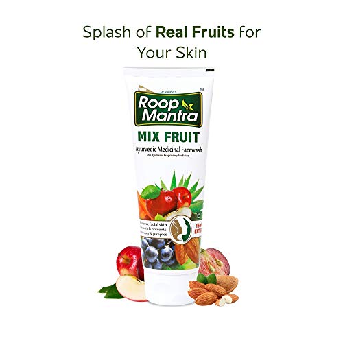 Image of Roop Mantra Mix Fruit Face Wash 115ml (Pack of 3, 115ml)
