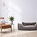 United Colors of Benetton. Pets | Hundebett | Braun | Maße 90x70x28 cm | Ergonomisches Bett für Große Hunde | Maschinenwaschbarer Bezug
