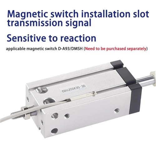 Vérin pneumatique double effet pour montage de lignes automatisées - 7