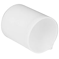 Vista 9 de Beaker, Acid and Base Resistant PTEE Beaker, Low Form Graduated Measuring Beaker, Premium Scientific for Laboratories(50ML)