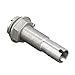 Seachoice Mega-Flow Dripless Thru Hull Fitting, 316 Stainless Steel, Fits 3/4 in. Hose, 1-1/2 in. Max. Hull