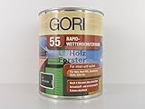  GORI 55 Rapid-Wetterschutzfarbe Schwedenrot, 0,75 Liter N