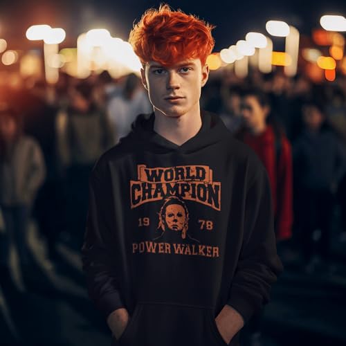 Michael Myers Hoodie World Champion 1975 Blended Cotton Midweight Unisex Pullover2