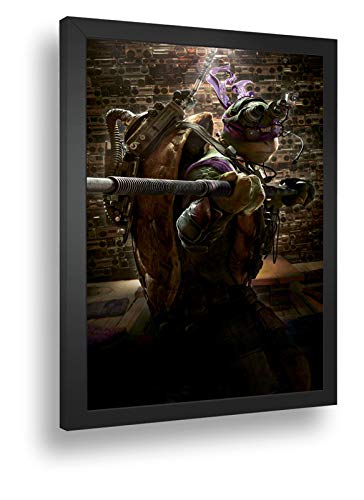 Quadro Decorato Poste Teenage-Mutant-Ninja-Turtles Retro