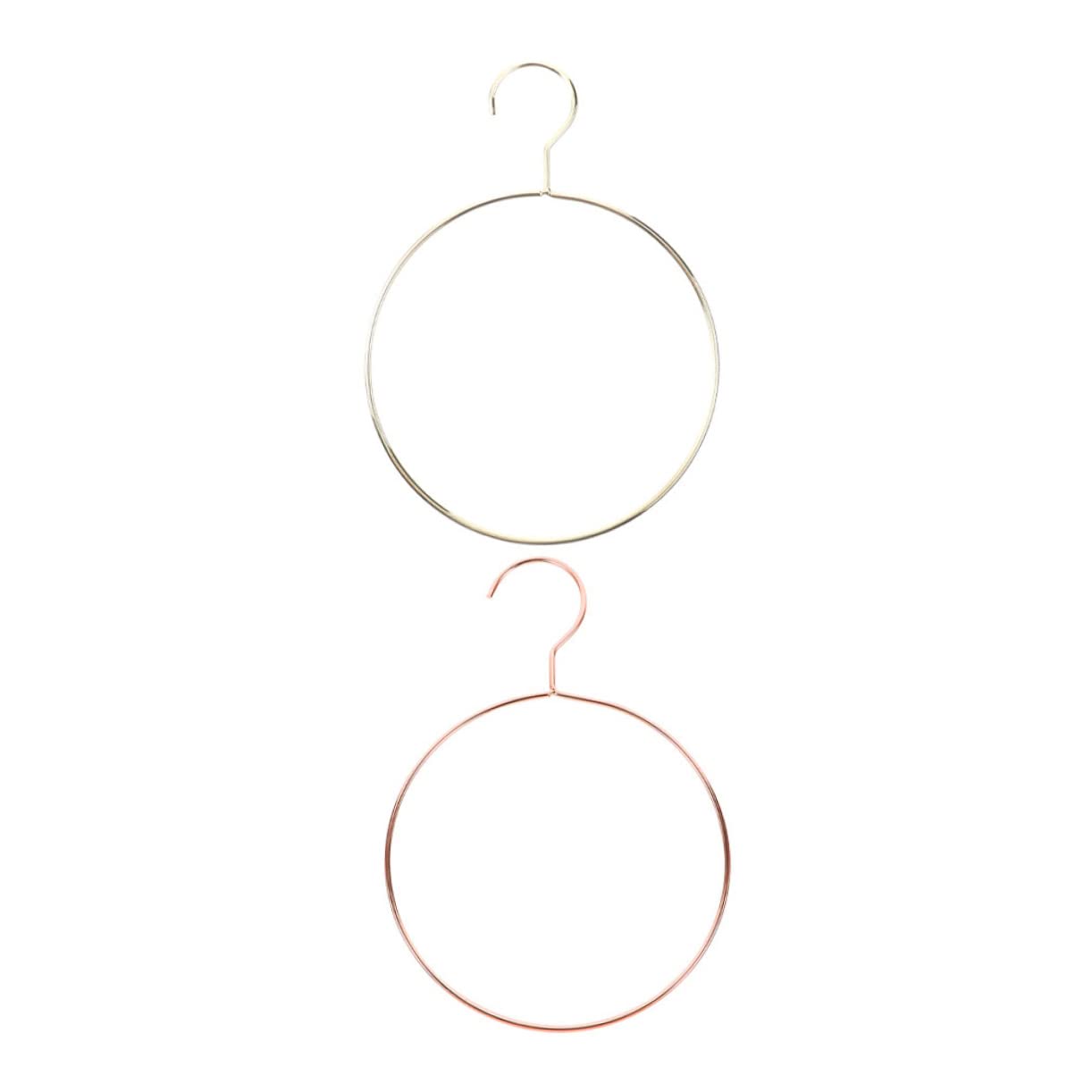 Hemobllo 2pcs Household Scarf Hanger Multi Functional Tie Display Rack Premium Clothes Organizer for Scarves Ties Belts Elegant