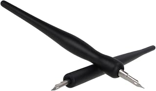 Veemoon Cartoon Dip Pen Set with Five Nibs and Rubber Black