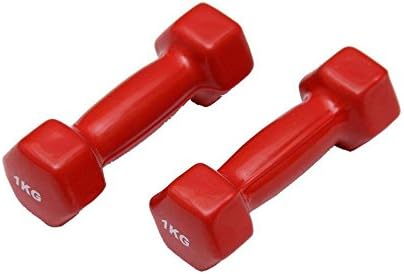 Sports Hour Neoprene Dumbbells 2kg (1kg Each)