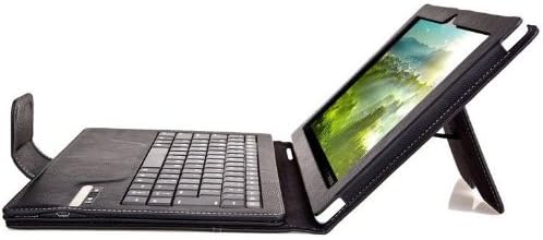 TRUST 2 IN 1 Removeable Wireless Bluetooth Keyboard Cover Case for Sony Xperia Tablet Z 10.1 Inch Tablet, BLACK