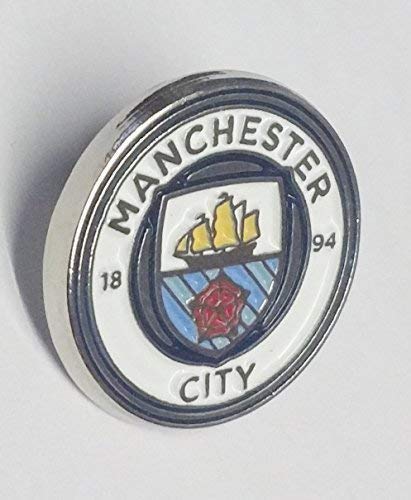 Manchester City Pin Badge Nuovo Club Rotondo