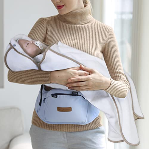 Timpfee Winter zachte babydrager met taillekruk, warm zijvak, U-vorm verwijderbare voering, draagbare opslag… - Image 7