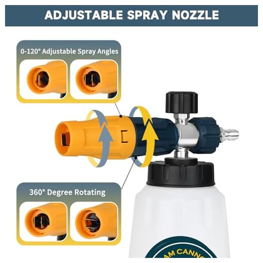 Sooprinse Heavy Duty Foam Cannon for Pressure Washers