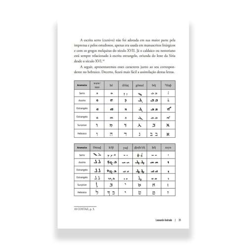 Livro Peshitta - Gramática Do Aramaico Siríaco E O Novo Testamento Completo Em Aramaico - Leonardo A