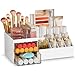 Subsky Make up Organizer mit Schubladen, Aktualisierte Version, Kosmetik-Aufbewahrung, Hautpflege Organizer, Multifunktions-Organizer, Kosmetik-Aufbewahrungsbox f&uuml;r Schminktisch,12*24.5*9.01cm, Wei&szlig;