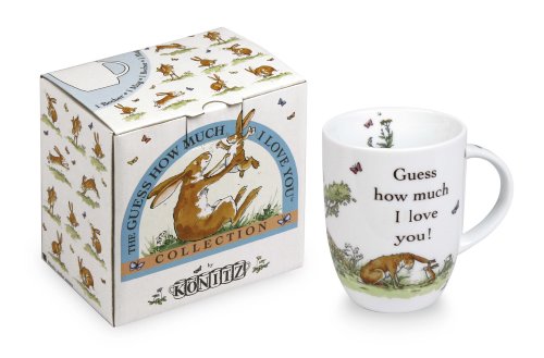 Konitz Guess How Much I Love You 12-Ounce Mug, Gift Boxed