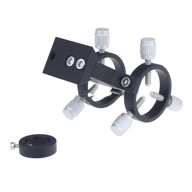Soporte de puntero ajustable de doble anillo para telescopio astronómico 5