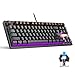 Price comparison product image Anivia True Mechanical Gaming Keyboard With Blue Switches, 87 Keys Waterproof for PC Laptop PS4 PS5 Xbox, Rainbow Red Backlit, Classic Wired USB