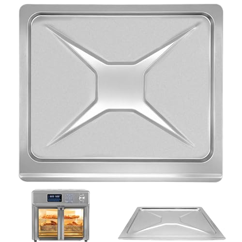 GWYSY Air Fryer Crumb Bottom Tray for Kalorik MAXX 26 Quart Countertop Toaster Oven Air Fryer Combo, 12.5×11×0.3 IN Replacement Drip Pan Accessories, Premium Steel Replacement Parts, Dishwasher Safe