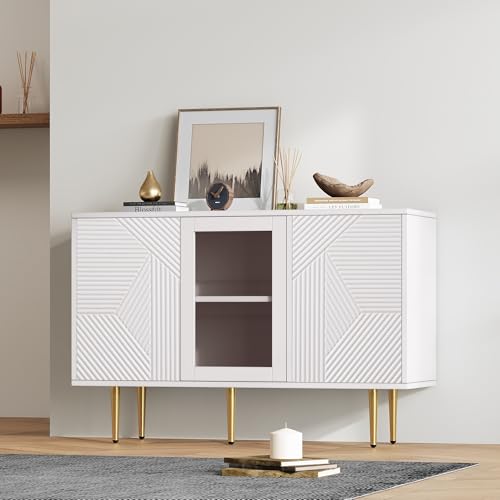 Librerias de Madera Blanca con Puertas Marca MURUL