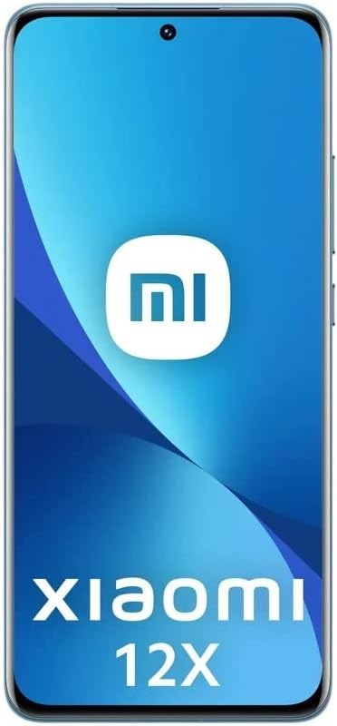 Xiaomi 12X 128GB/256GB 5G Smartphone Snapdragon 870 Octa Core 120Hz Display 4500mAh Battery 67W Charging 50MP Camera-Global Version (Blue, 8GB+128GB)