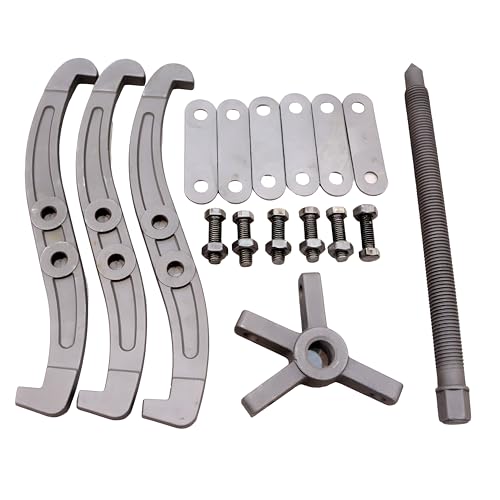 Image of Three Jaw /Legs Carbon Steel Mechanical Bearing Puller Phosphate 8-inch Tool kit for Bearing Removal, Heavy Duty, Professional use Precision Tool for Workshop