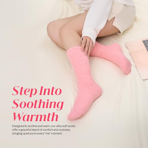 Image of CoolMate Cozy Soft Cloud Socks, Fuzzy Socks for Women