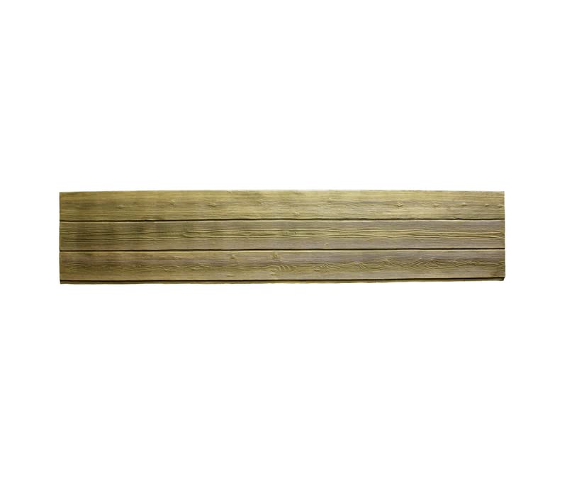 Panel Decorativo Imitacion Madera Poliuretano Efecto 3 Lamas (Miel)