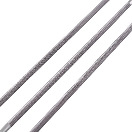 Hilitand 3 Stück / Set Sharpen Chain Saw File Bearing Stahl Sharpener (4mm / 4.8mm / 5.5mm Optional) (4mm) – Bild 5