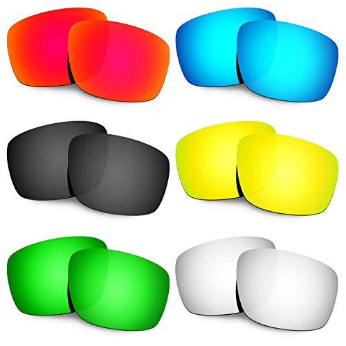 Lentille Oakley Mainlink rechange verres de lunettes de soleil renforcés lot de 6 paires
