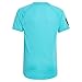 adidas Unisex-Child Club Tennis T-Shirt Lucid Cyan Large