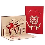 JeoPoom 3D Tarjeta de felicitación de Bodas, Tarjetas con Sobres, Bodas, Invitaciones, Regalos Personalizados, San Valentín, Cumpleaños Tarjeta, Boda Tarjeta de Agradecimiento JeoPoom 3D Tarjeta de felicitación de Bodas, Tarjetas con Sobres, Bodas, Invitaciones, Regalos Personalizados, San Valentín, Cumpleaños Tarjeta, Boda Tarjeta de Agradecimiento
