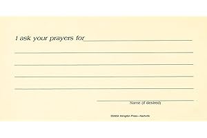 Prayer Request Cards (Pkg of 25) - Share Your Heartfelt Petitions