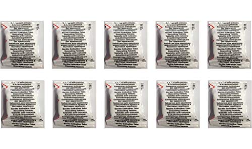 10 Descaling Descaler Tablets Compatible with all Tassimo, Senseo, Nespresso, Dolce Gusto, Lavazza Coffee Machines
