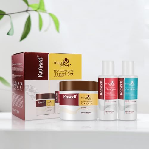 Karseell Repair Protein Cream Leave-In Conditioner Hair Treatment Organic Protein Cream for Dry Damaged Hair 200mL