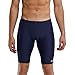 TYR Sport Men's Solid Jammer Swim Suit,Navy,32