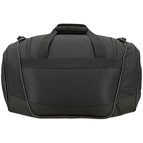 adidas Defender III Small Duffel, Black/White, One Size