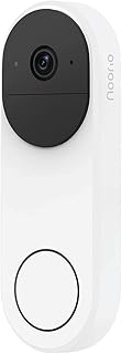 Noorio Doorbell Camera Wireless No Subscription on 16GB Local Storage, Smart Video Doorbell Work with Alexa, Motion and Chime App Alert, Two-Way Talk, IP65 Waterproof, 2K+ Color Night Vision