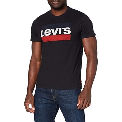Levi's Herren Sportswear Logo Graphic T-Shirt , Sportswear Logo Beautiful Black+, L Cover